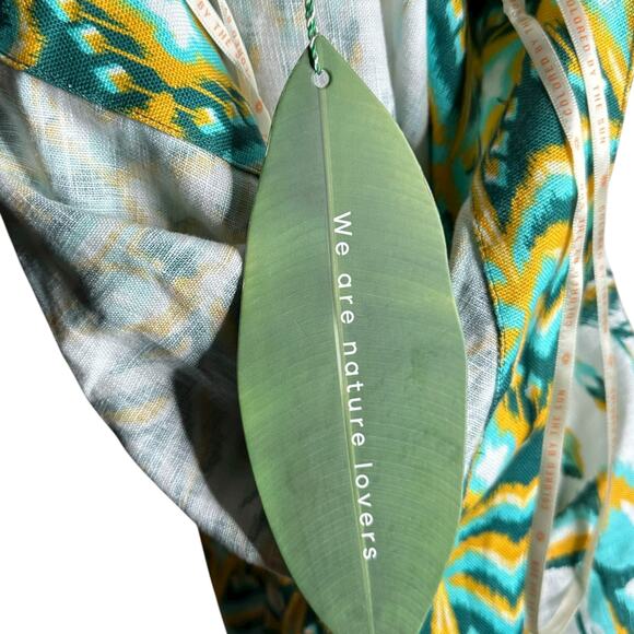 FARM RIO Tropical Tapestry Halter Neck Maxi Dress Women's Size Medium NWT - Picture 9 of 12